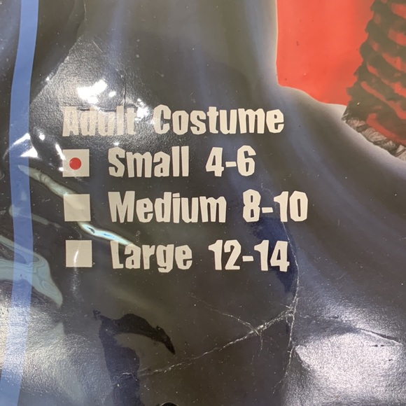 Spirit riding hood Halloween costume. Dark red. Adult costume small size 4-6 - Picture 3 of 10